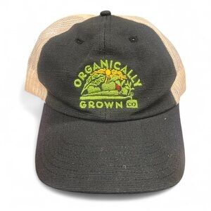 Organic Branded Econscious Hemp Blend Canvas Snapback Baseball Cap Trucker Hat